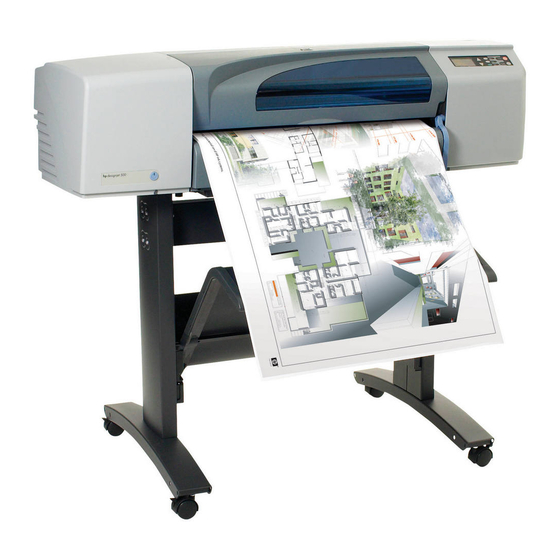 HP Designjet 500 Plus Guía De Referencia Del Usuario