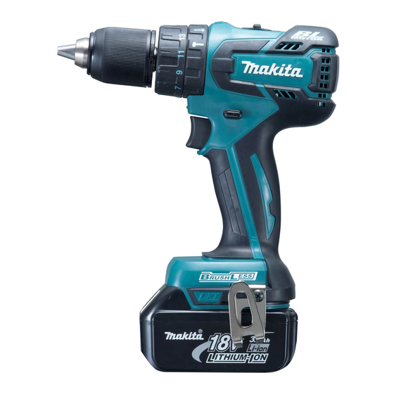 Makita DHP459 Manual De Instrucciones