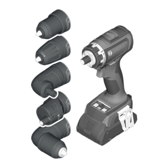 Bosch GSR 18V-90 FC Professional Manual Original