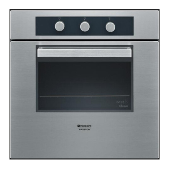 Hotpoint Ariston FZ 61 P.1 IX/HA Manual De Instrucciones