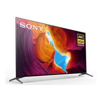 Sony XBR-55X950H Guía De Referencia