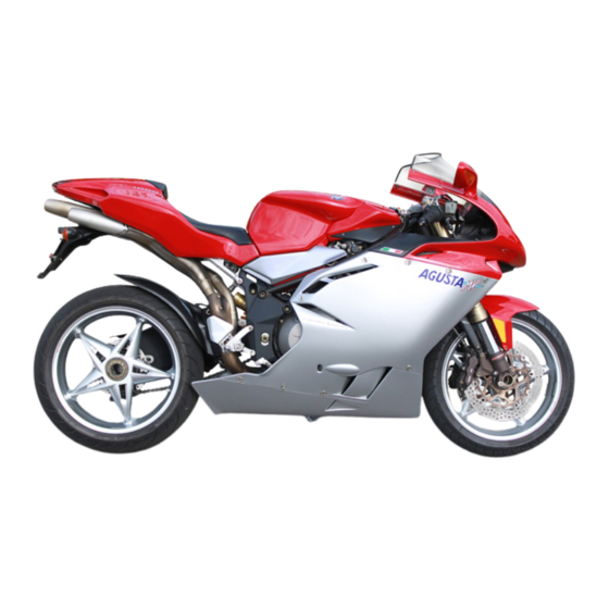 MV Agusta F4 1000 Frecce Tricolori Manual De Uso