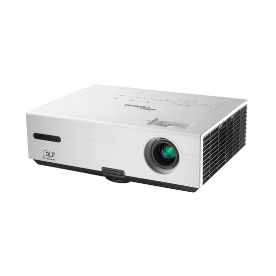 Optoma ES520-M Manuales