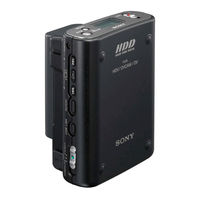 Sony HVR-DR60 Manual De Instrucciones