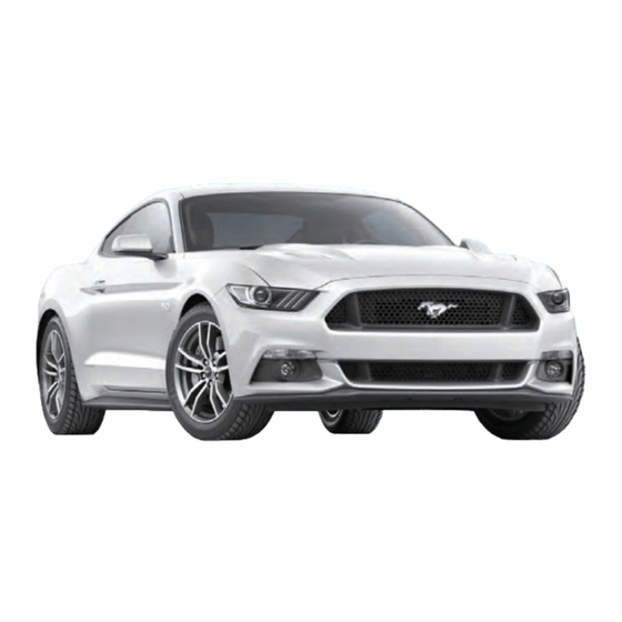Ford Mustang Garantía Y Mantenimiento