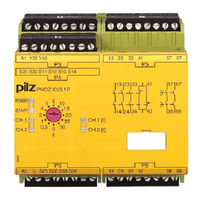 Pilz PNOZ XV3.1P Manual De Instrucciones