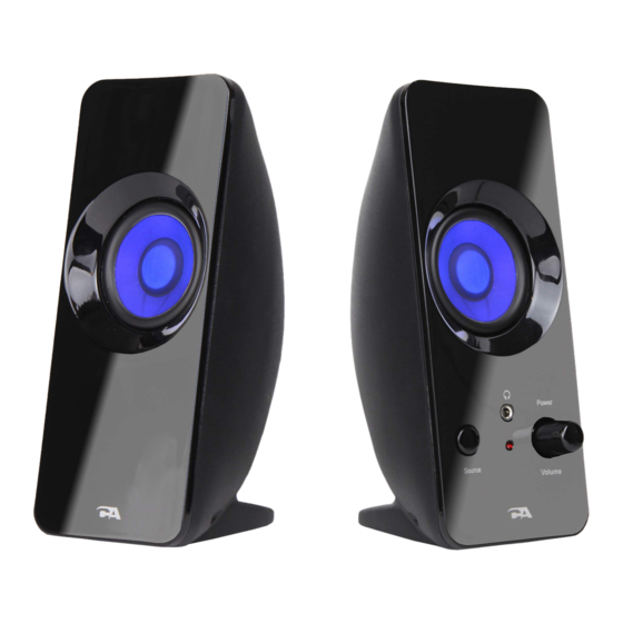 Cyber Acoustics CA-2806BT Guia Del Propietario