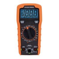 Klein Tools MM325 Manual De Instrucciones