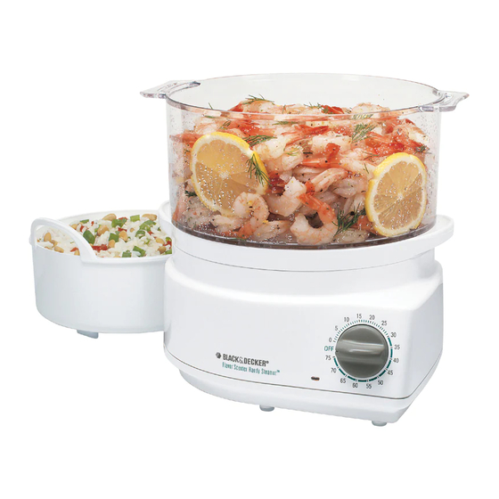 BLACK&DECKER Home Flavor Scenter HS800 Manual De Instrucciones