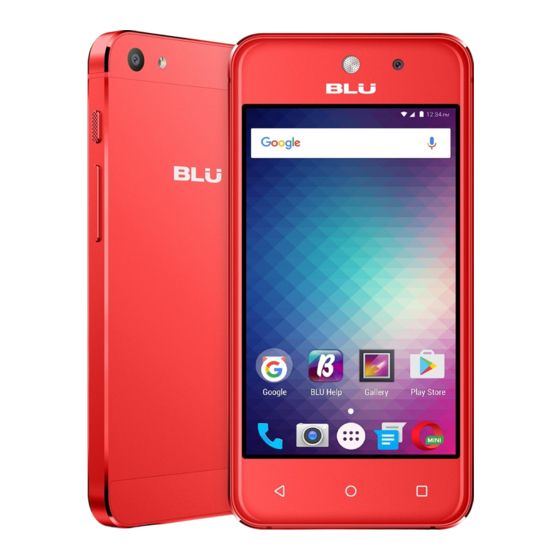 Blu VIVO 5 MINI Manuales