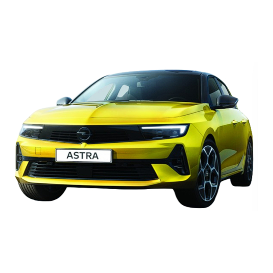 Opel ASTRA 2021 Manual De Instrucciones