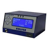 Kolver EDU2AE/TOP/TA Manual Del Operador