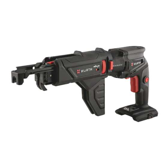 Würth ATS 18 AUTOMATIC Traducción Del Manual De Instrucciones De Servicio Original