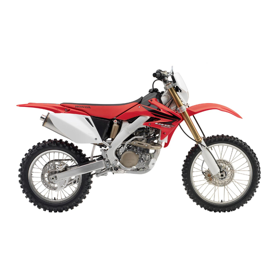 Honda CRF250X Manuales