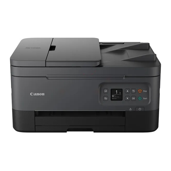 Canon TS7400 Serie Guia De Inicio Rapido