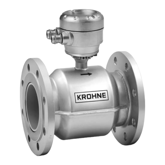 KROHNE WATERFLUX 3000 Manual De Instrucciones