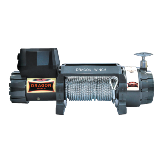 DRAGON WINCH DWM 8000 HD Manuales