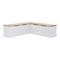 Muebles de Interior Linon 90311NATWHT01U Manual De Instrucciones