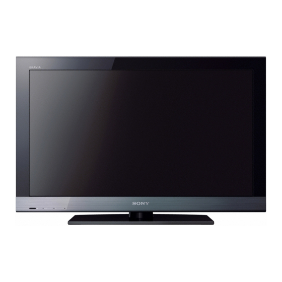 Sony Bravia KDL-22CX32D Manual De Instrucciones