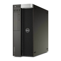 Dell Precision Tower 7810 Manual Del Propietário