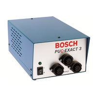 Bosch PUC-EXACT 1 Manual Original