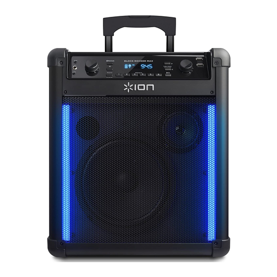 ION BLOCK ROCKER BLUETOOTH Guia De Inicio Rapido