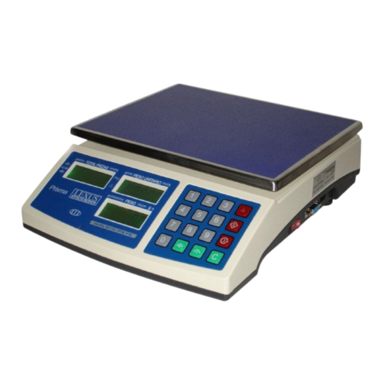 Lexus Electronic Scales PRIXMA Manual Del Usuario