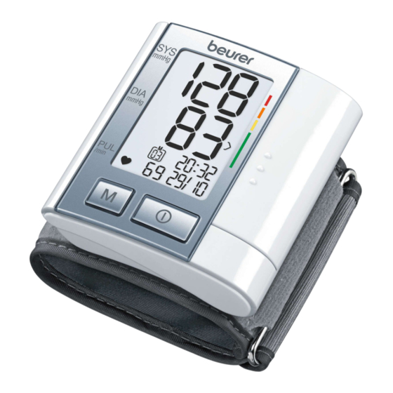 Beurer BC 40 Manual De Instrucciones