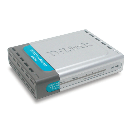 D-Link DES-1005D Guia De Instalacion