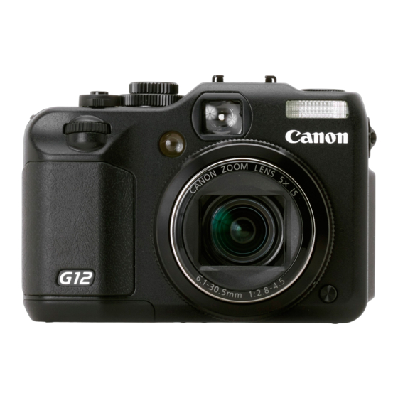 Canon PowerShot G12 Guia Del Usuario