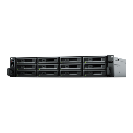 Synology NAS RS3621RPxs Guia De Instalacion