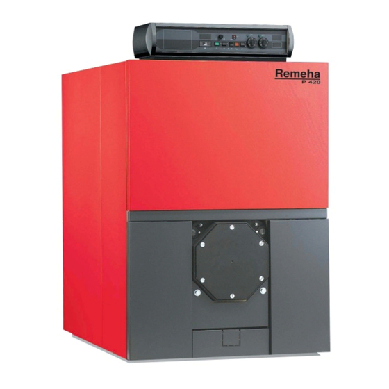 REMEHA P 420 Manual De Instrucciones