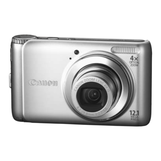 Canon PowerShot A3100 IS Guia Del Usuario