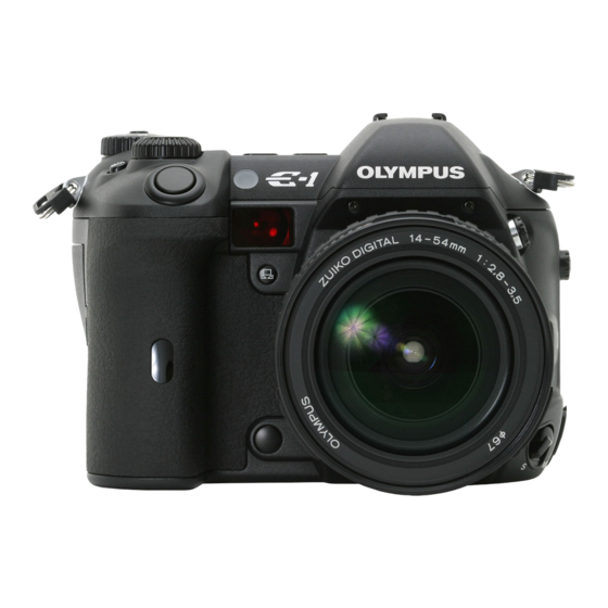 Olympus E-1 Manual De Consulta
