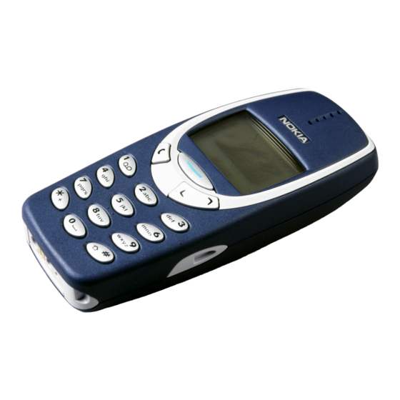 Nokia 3390 Manual Del Usuario
