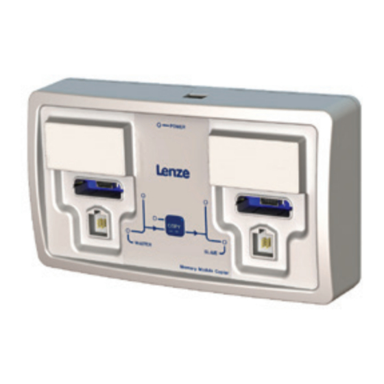 Lenze EZAEDE1001 Instrucciones Para El Servicio