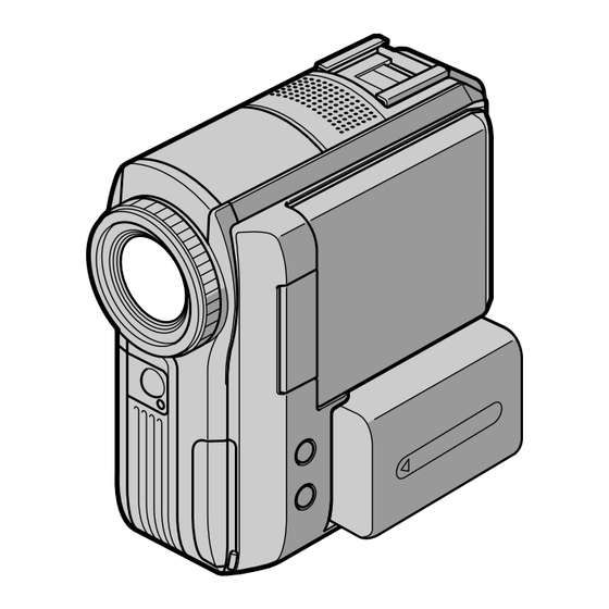 Sony DCR-PC105 Manual De Instrucciones