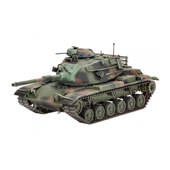 REVELL M60 A3 Manuales