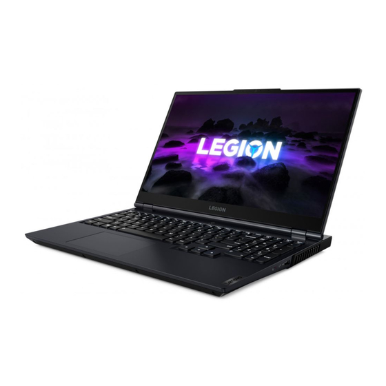 Lenovo Legion 5 Guia De Inicio Rapido