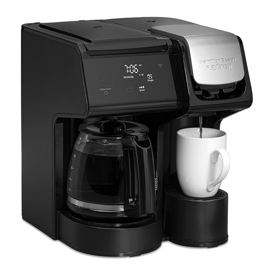 Hamilton Beach FlexBrew TRIO 49911 Manual Del Usuario