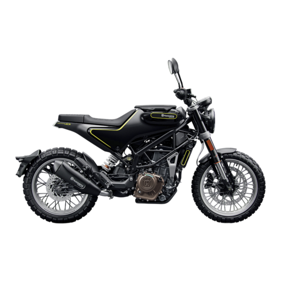 Husqvarna SVARTPILEN 401 EU 2020 Manual De Instrucciones