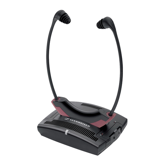 Sennheiser Set 50 TV Instrucciones De Uso