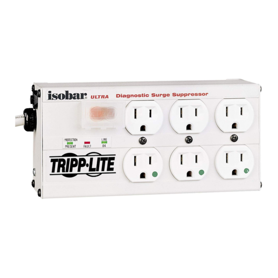 Tripp-Lite Isobar6UltraHG Manual De Operación