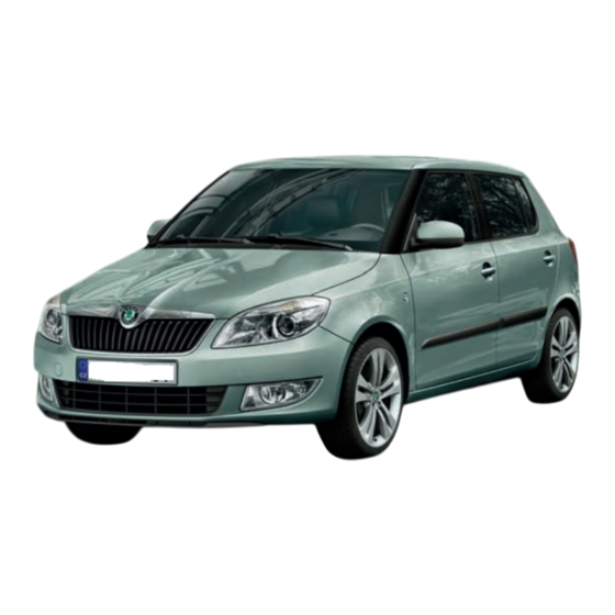 Skoda Fabia 2010 Manual De Instrucciones