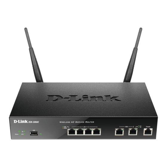 D-Link DSR-500AC Guía De Instalación Rápida