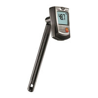 testo 605-H1 Manual De Instrucciones