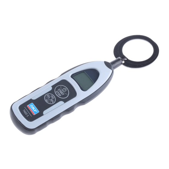 SKF TKED 1 Instrucciones De Uso