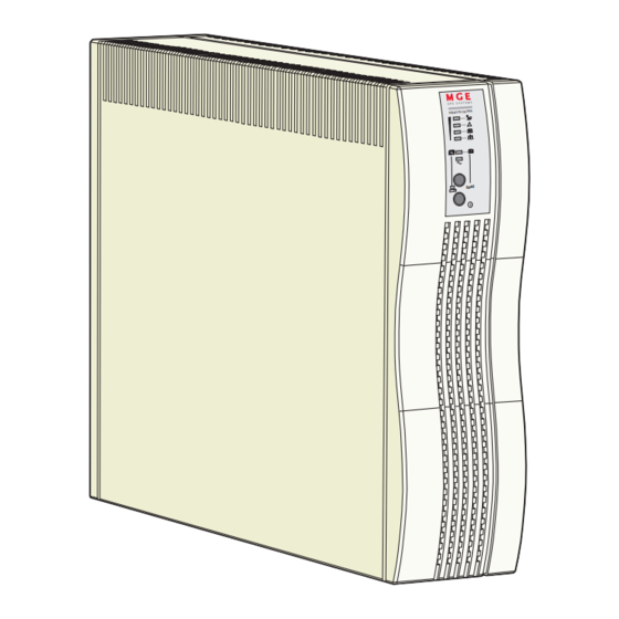 MGE UPS Systems Pulsar EX15 Manuales