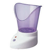 Homedics FACIAL SAUNA Instrucciones Y Garantía