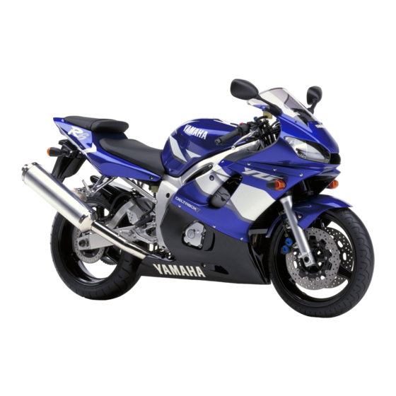 Yamaha YZF-R6 2001 Manual Del Propietário